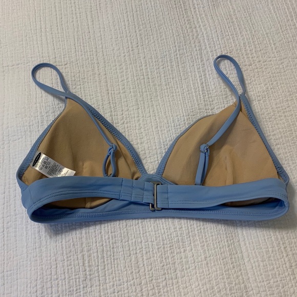 (2) bikini tops - light blue, floral - Picture 8 of 15